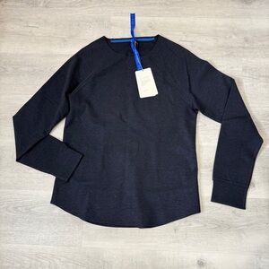 Kit and Ace NWT Men’s Pullover Navy Crew Neck 151 Long Sleeve Sweater Size L